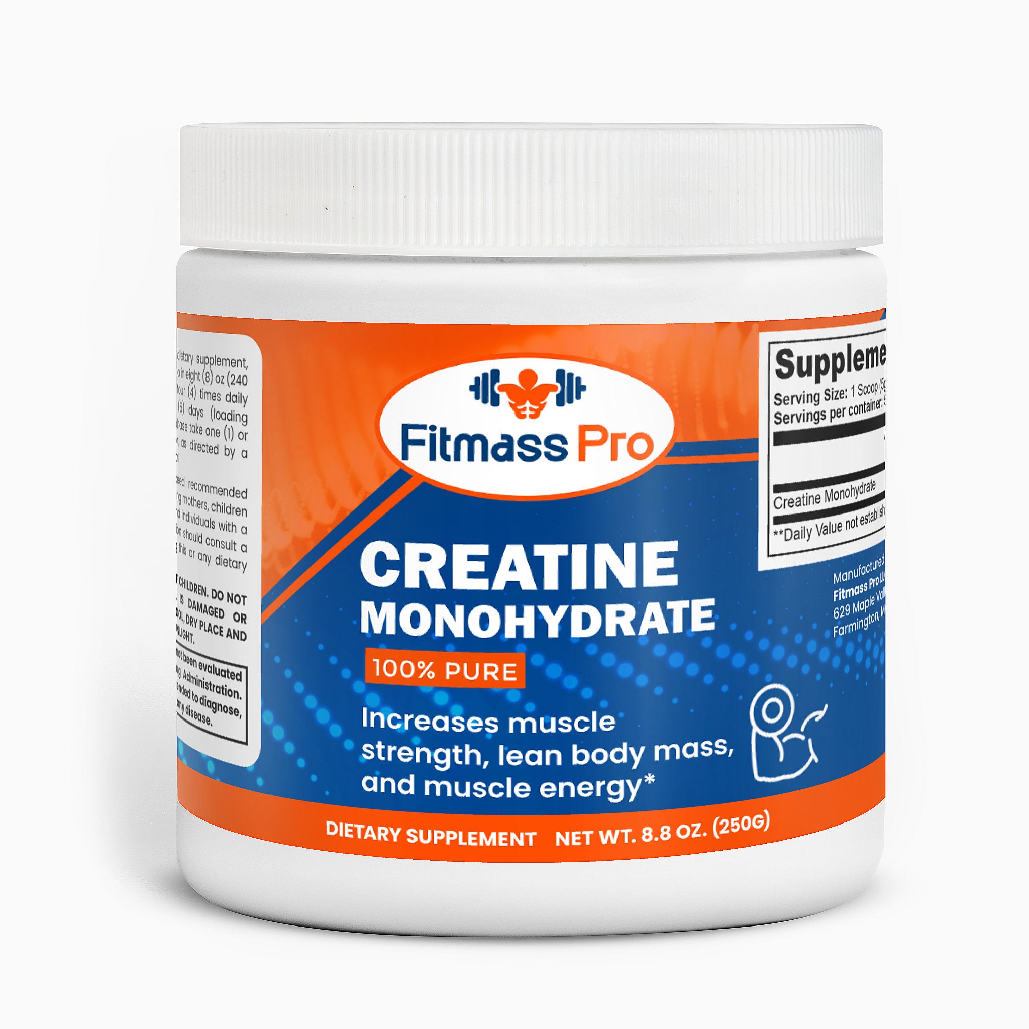 Creatine Monohydrate - Fitmass Proproduct_Creatine MonohydratenameCreatine Monohydrate